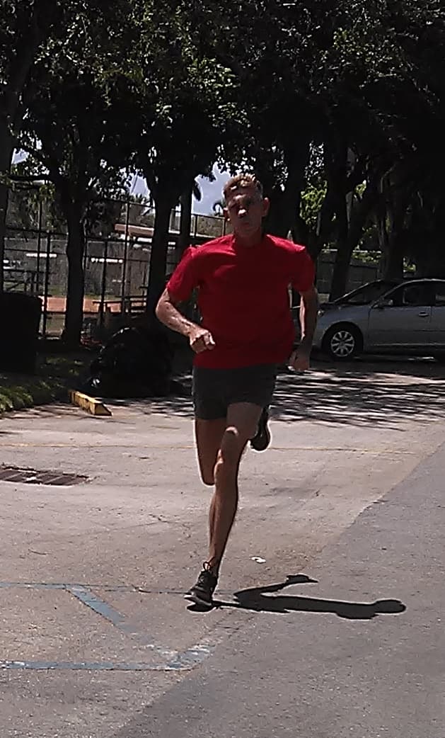 This cardiovascular & muscular endurance circuit includes a slow jog between exercise stations.