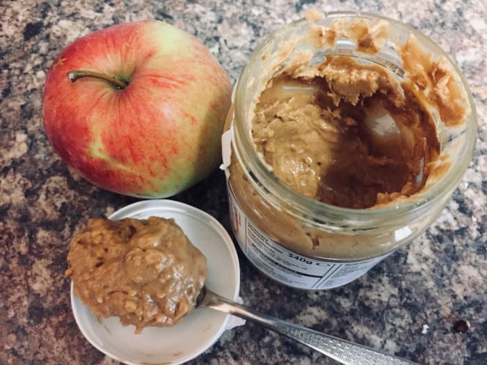 A post-run snack will help the body recover, fruit or peanut butter are just two options