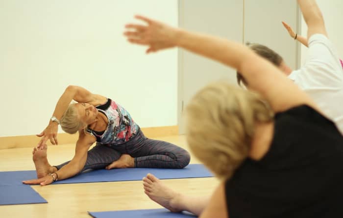 Affording or finding time for yoga classes is difficult for many, even if they would like to participate.