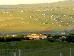 The sun rises over the home of Former President Nelson Mandela's home in Qunu, Eastern Cape.