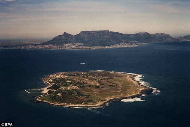 Robben Island: Political prisoner: Mandela spent 18 of his 27 years in prison on Robben Island in Cape Town's Table Bay