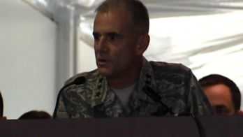 Lt, Gen. Jay Silveria acknowledges that the racial slur incidents at the USAF academy reflect the larger issues of race across the nation.