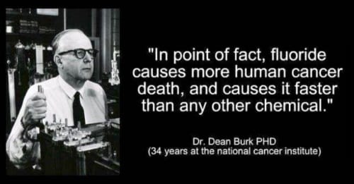 Dean Burk, Ph.D., Chief Emeritus, U.S. National Cancer Institute (former head of the NCI's cytochemistry section)