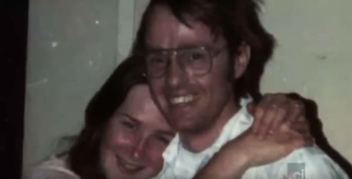 'I was just happy to see my family again,' Colleen said when recalling the day this photo was taken. Her captor Cameron Hooker posed as her boyfriend when he accompanied Colleen to visit her family.