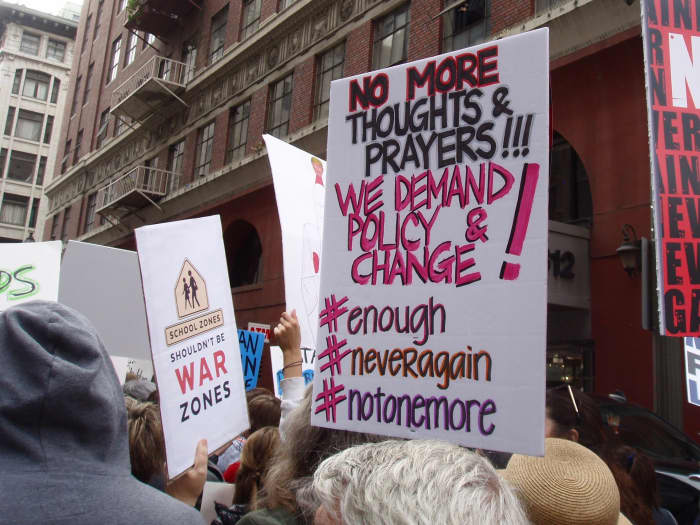 It's not enough to demand change, if we don't vote too. We vote for legislators who will give us the change we're asking for––who are receptive to the well-being of the public.