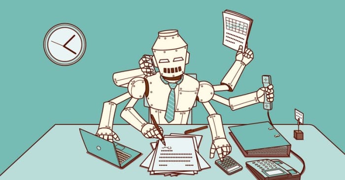 If you work a desk job, there is still reason to be concerned that your job may some day be replaced by artificial intelligence or a robot.