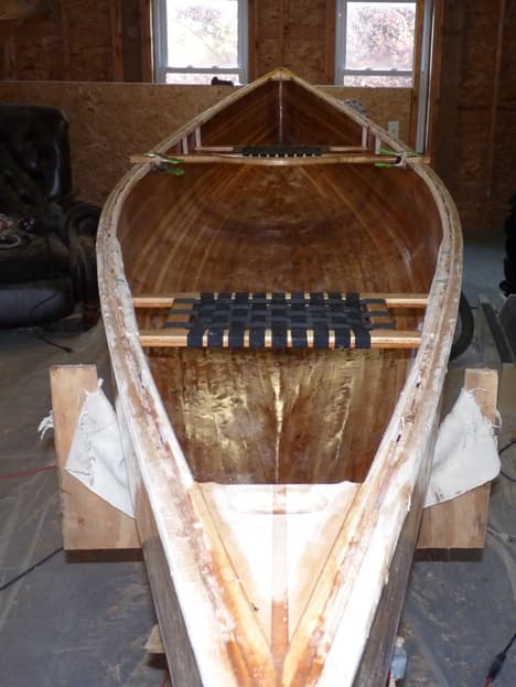 building a cedar-strip canoe: seats, gunnels, decks and