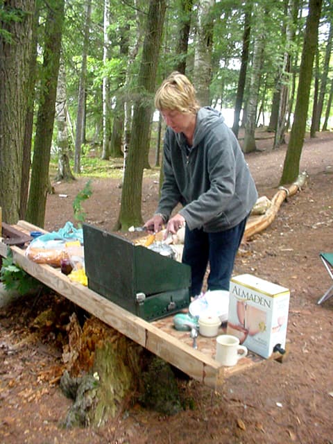 Having the right stuff can make your camping trip comfortable. If you forget something, adapt.