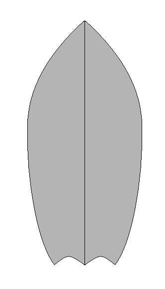 wood skim board