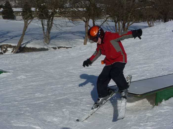 Preschoolers quickly learn the skills required for skiing. More confident children will soon seek out small jumps. Find a resort that offers a terrain park for children. This offers a safe way for young thrill-seekers to explore.