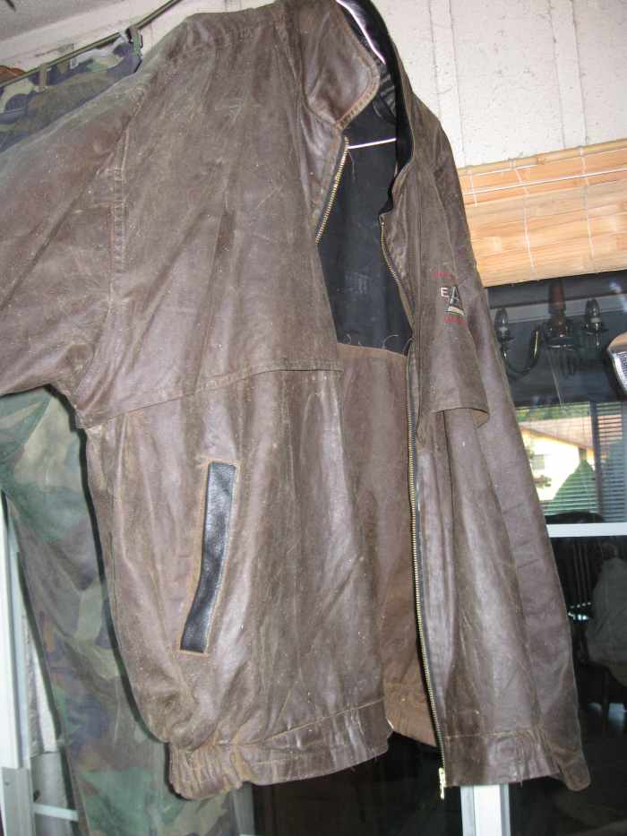 Homemade Oilskin My Experience Reproofing Cotton and Canvas With Wax