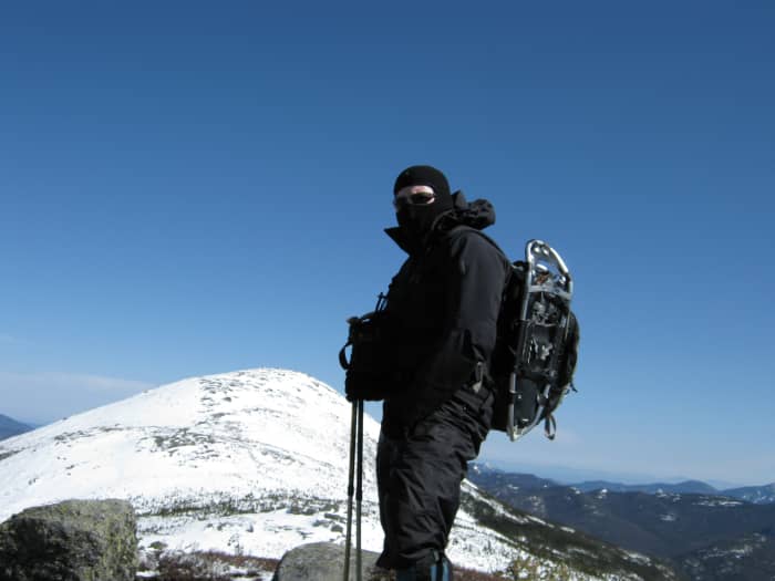 If you are planning on going above treeline and plan on switching into crampons, make sure you bring straps to secure your snowshoes to your pack.