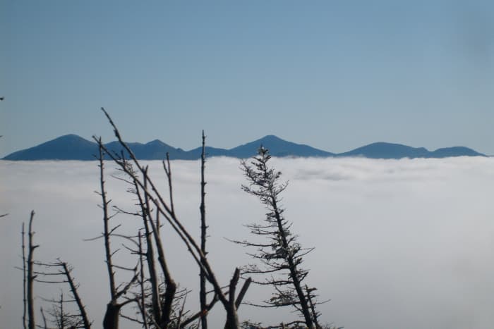 Views like these with peaceful solitude are the reward for solo hiking. This photo taken on a solo backpacking trip of the Seward Range.