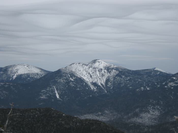 Watch the weather! Even though clouds like these look cool, weather changes rapidly in mountain climates. Taken on solo trip in Colvin Range.