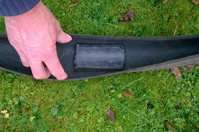 Cover the area of the blowout