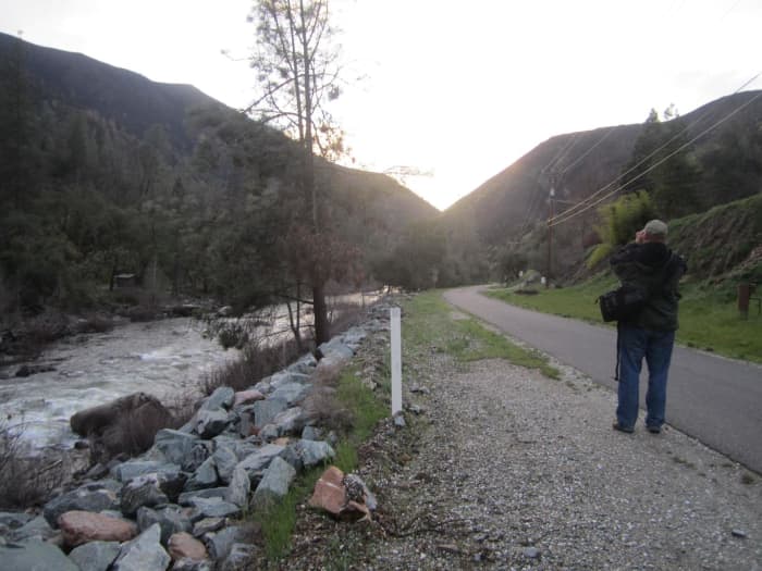 We enjoyed evening walks on Incline Road, which runs by Dirt Flat and Dry Gulch Campgrounds, along the old railroad bed.