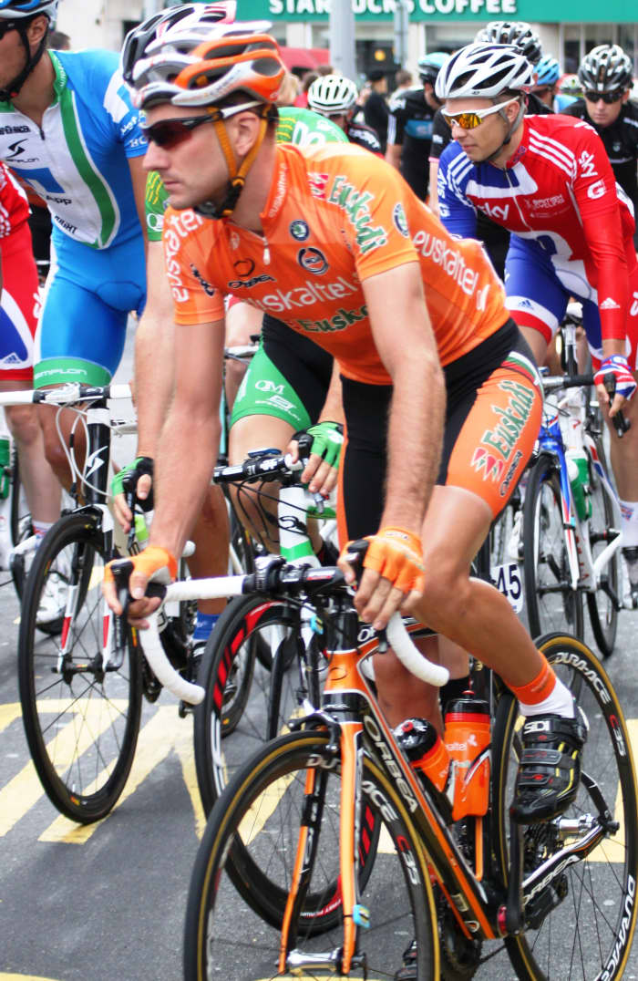 The easily spotted Euskaltel Euskadi team is one of the longest serving in cycling's professional peloton