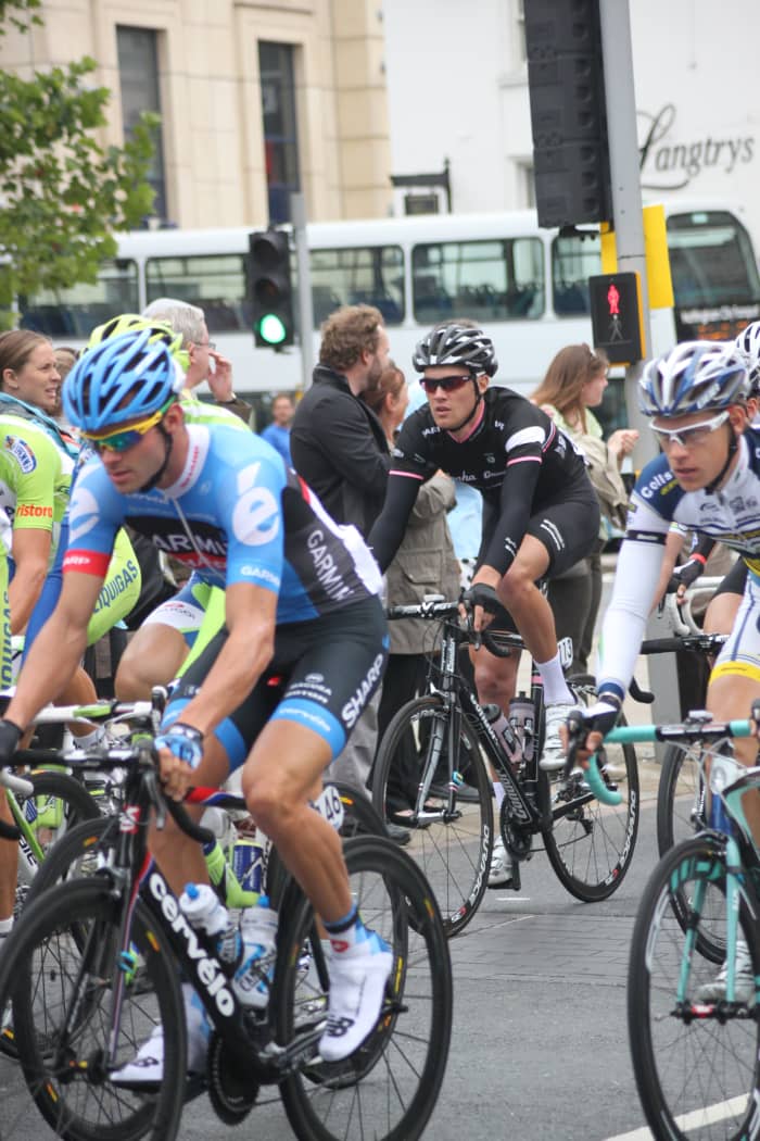 Look deeper into this picture and ask yourself- Do professional cyclists have big thighs?