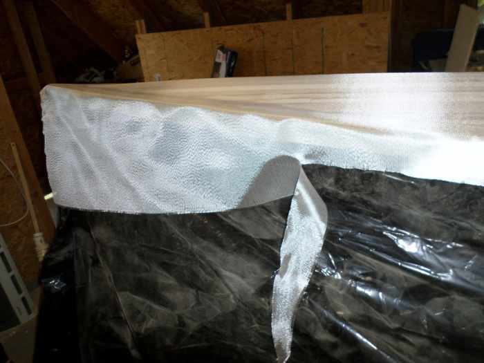 Building a Cedar Strip Kayak The Details Exterior Fiberglass and