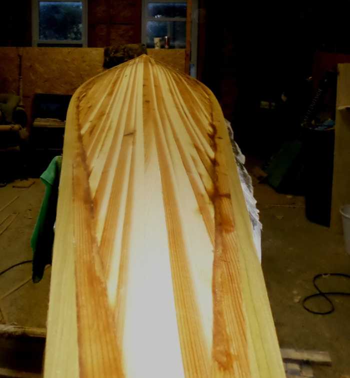 Building a Cedar Strip Kayak The Details Exterior Fiberglass and