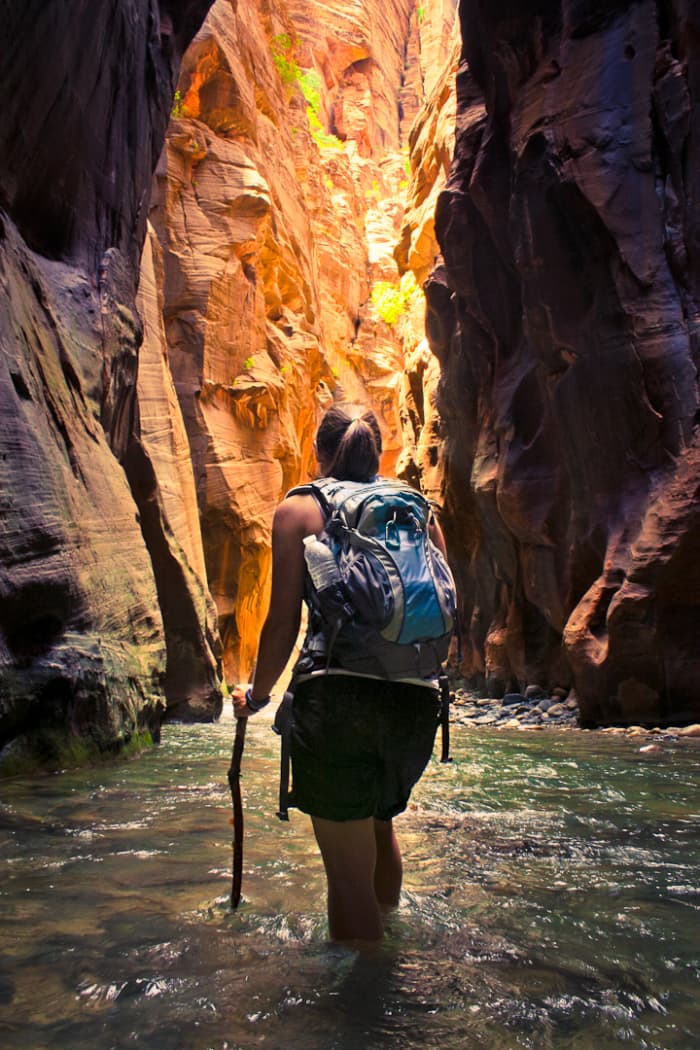 The Narrows at Zion National Park