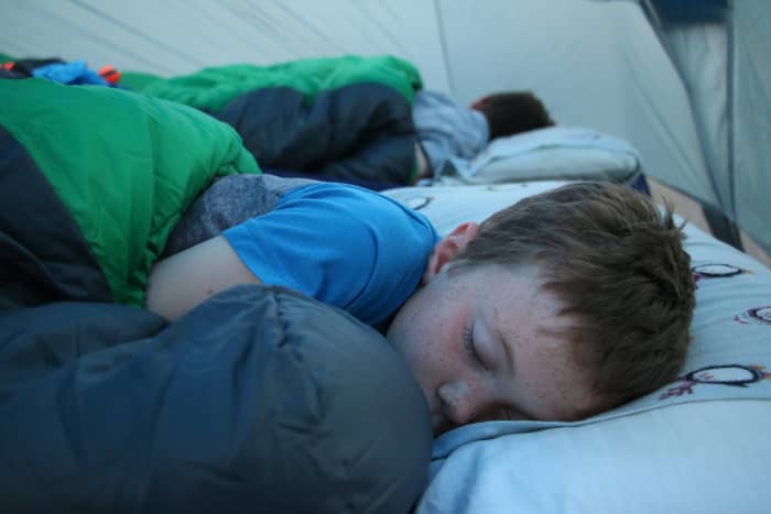 A dry tent (protected with a proper rain fly, water repellent spray, and a ground cloth) allows both people and cochlear implant processor to remain dry and safe!