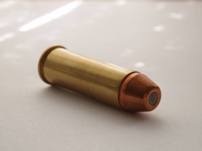 .41 Remington Magnum. Still the best revolver cartridge ever, in the author's not so humble opinion.