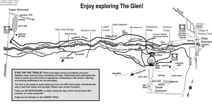 Watkins Glen State Park NY Hike - Hiking The Glen Watkins Glen State Park Ny