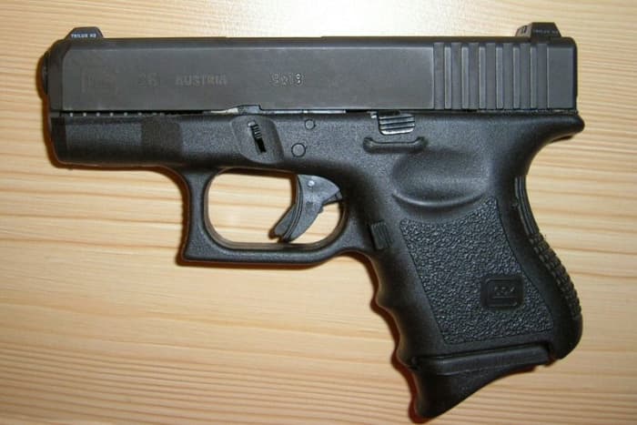 In the author's opinion, the Glock 26 9mm is perhaps the best all-round hunter back up gun. Same size and weight as a steel frame snub-nose revolver; holds eleven rounds; reliable; and corrosion resistant.