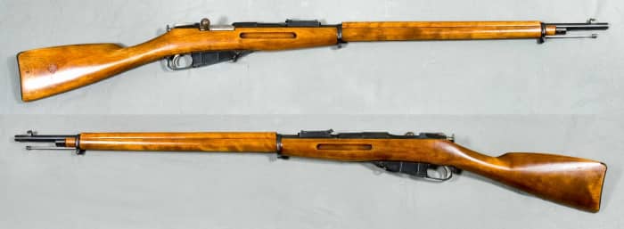 Mosin-Nagant M1891. Long as the Siberian Railroad, tough as the Russian Winter.