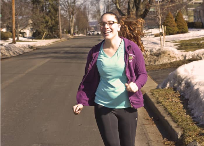 Some great weight-loss exercises include jogging, walking briskly, using an elliptical machine, swimming, jumping rope, and using a treadmill.