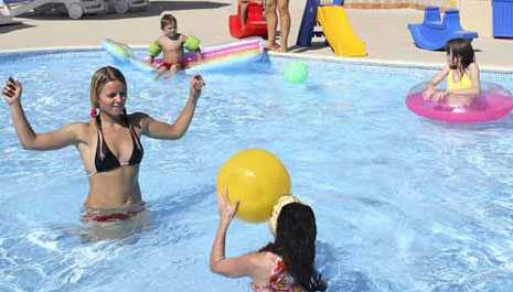 None of this during Lap Swim Time!