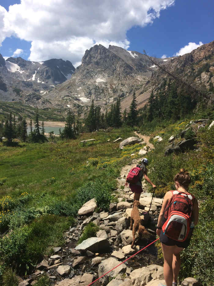 Hiking in Indian Peaks Wilderness, Colorado
