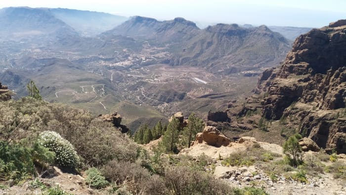 Pico de Las Nieves is the highest point on Gran Canaria. At 1940 meters above sea level, it's a tough climb.