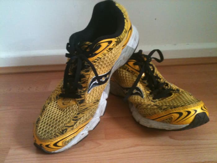 A lightweight and fast paced running shoe like these Saucony Fasttwitch may not suit a beginner due to a lack of cushioning