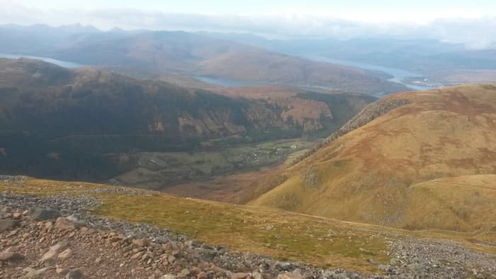 Ben Nevis and the Scottish Highlands- Perfect weather conditions for the Kamleika Race Smock II with intermittent sun and rain.