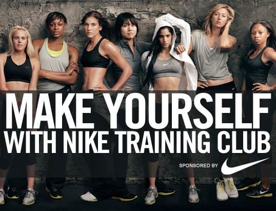 Nike Training Club is one of the most popular apps for self-training (Adidas Train & Run and Freeletics are other popular apps). By using one of these apps, you are able to train by following a "virtual personal trainer", so that you are not alone