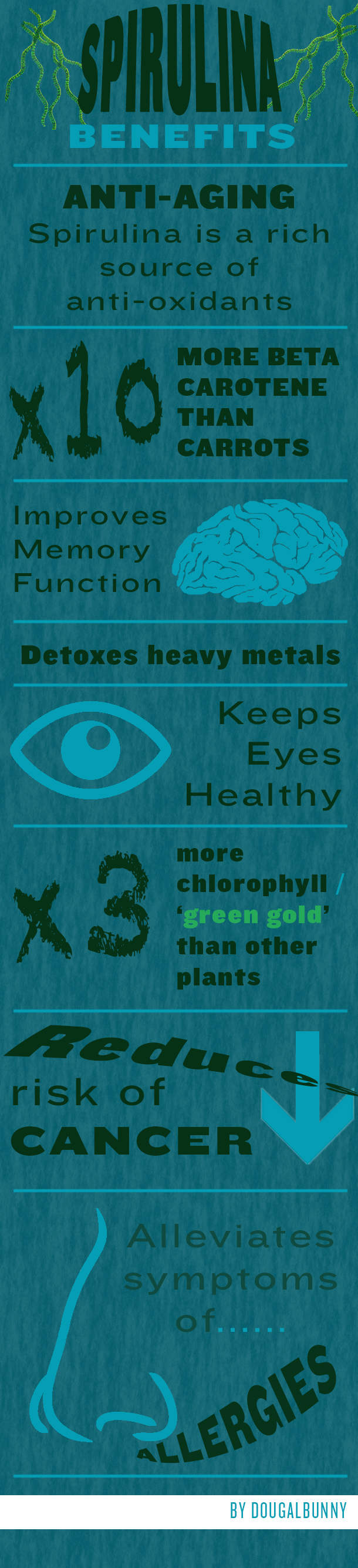 17 Benefits of Spirulina HubPages