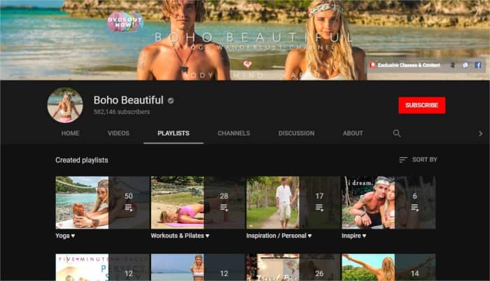 Yoga for Beginners | The Best Online Yoga Classes (6 Great Yoga and Fitness YouTube Channels) | Boho Beautiful