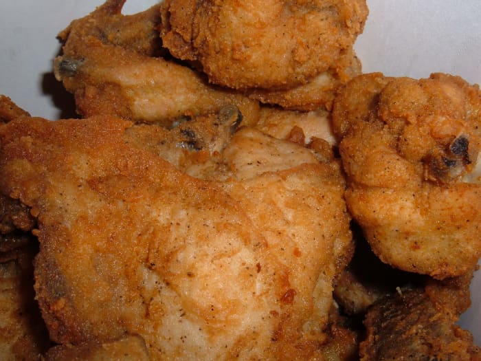 Believe it or not you can have fried chicken on a low-carb diet. Thank goodness!