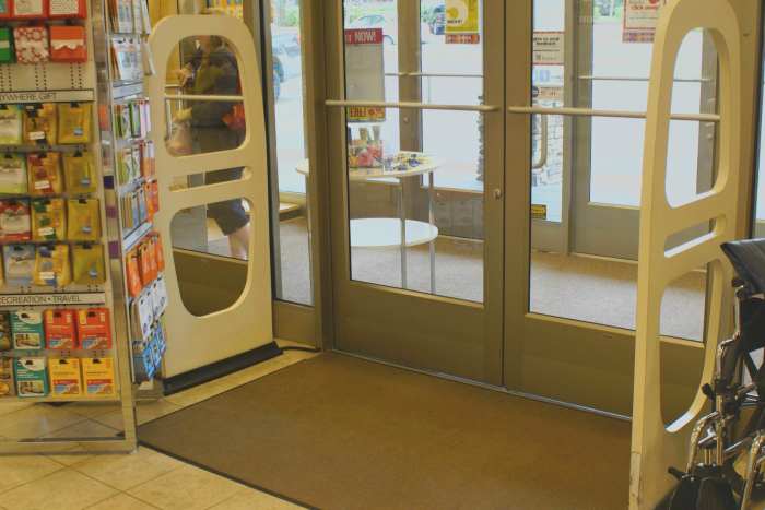 Store alarm systems may trigger when unpurchased merchandise goes through the gates.