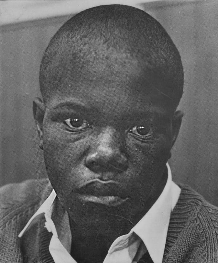 Fourteen-year-old boy subjected to beatings, burning and electric shock while in an army camp by members of the South African Defense Force