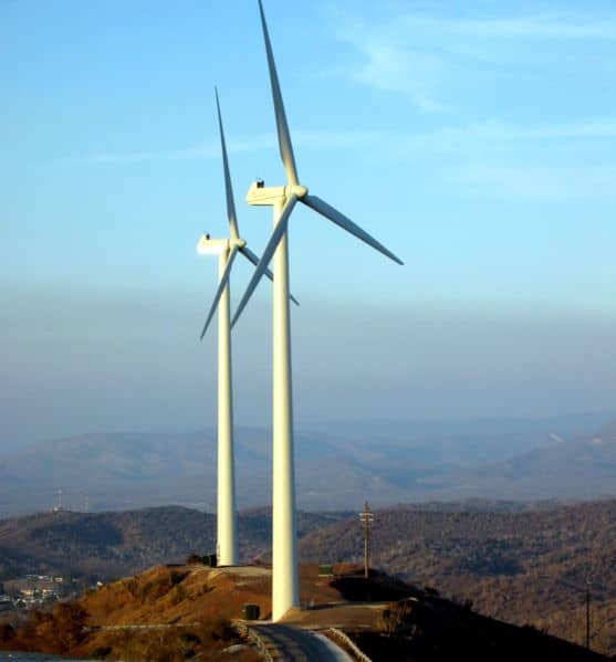 Wind energy has a somewhat promising future. These devices are green, however they are highly unreliable and inefficient.