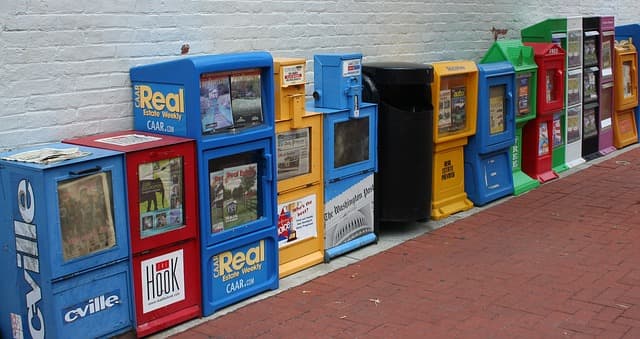 It may look like a lot of different newspapers, but it's all the same story.