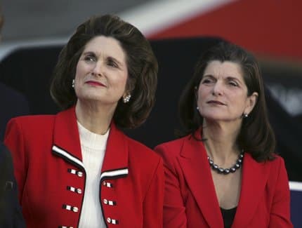 The Johnson Daughters: Luci on right and Lynda on left. Lynda is looking very much like her mother!
