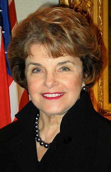 Dianne Feinstein U.S. Senior Senatore from California since 1992 (D).