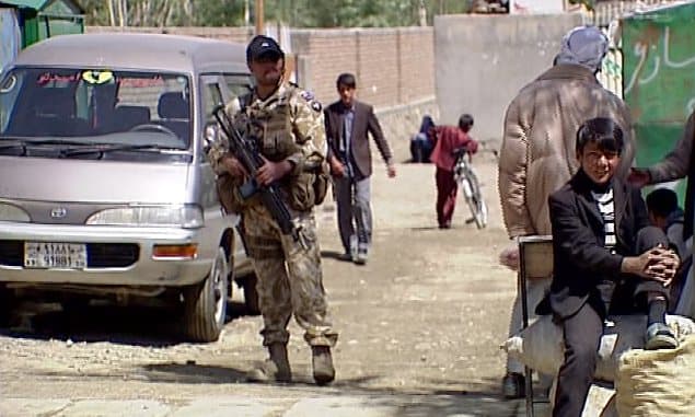 Ko on 'Closed Protection Unit' Detail during New Zealand Prime Minister John Key's visit to Afghanistan.