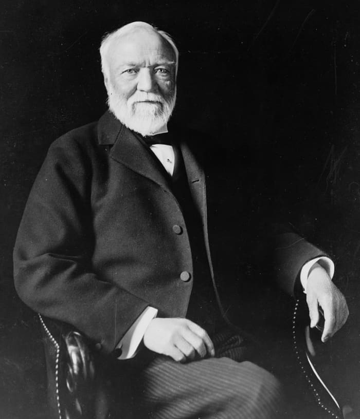 Andrew Carnegie, one of the founders of the American Industrial age, was a immigrant from Scotland.