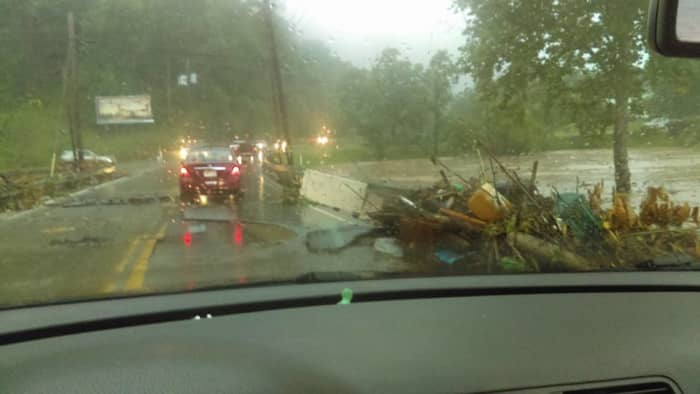 With massive debris all over the state of West Virginia. The closure of dumpsites is a hard blow. Many cannot afford trips to the main dump, nor do they have transportation to do so.