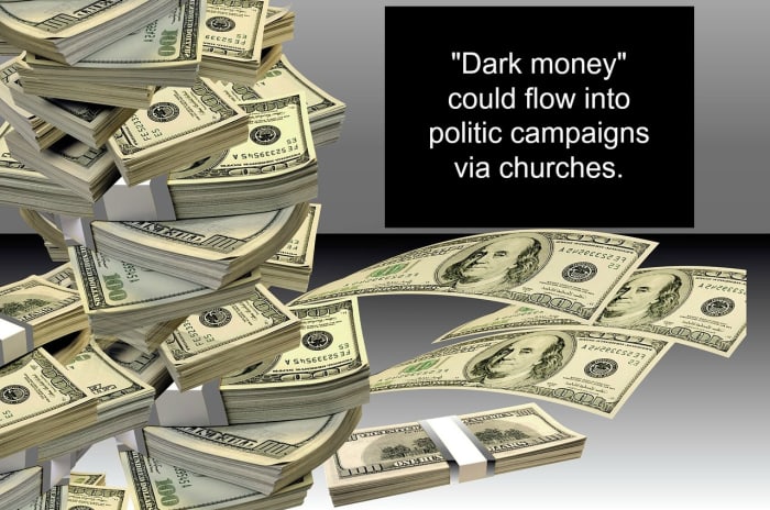The Johnson Amendment prevents large sums of anonymous money (dark money) from flowing into politic campaigns.